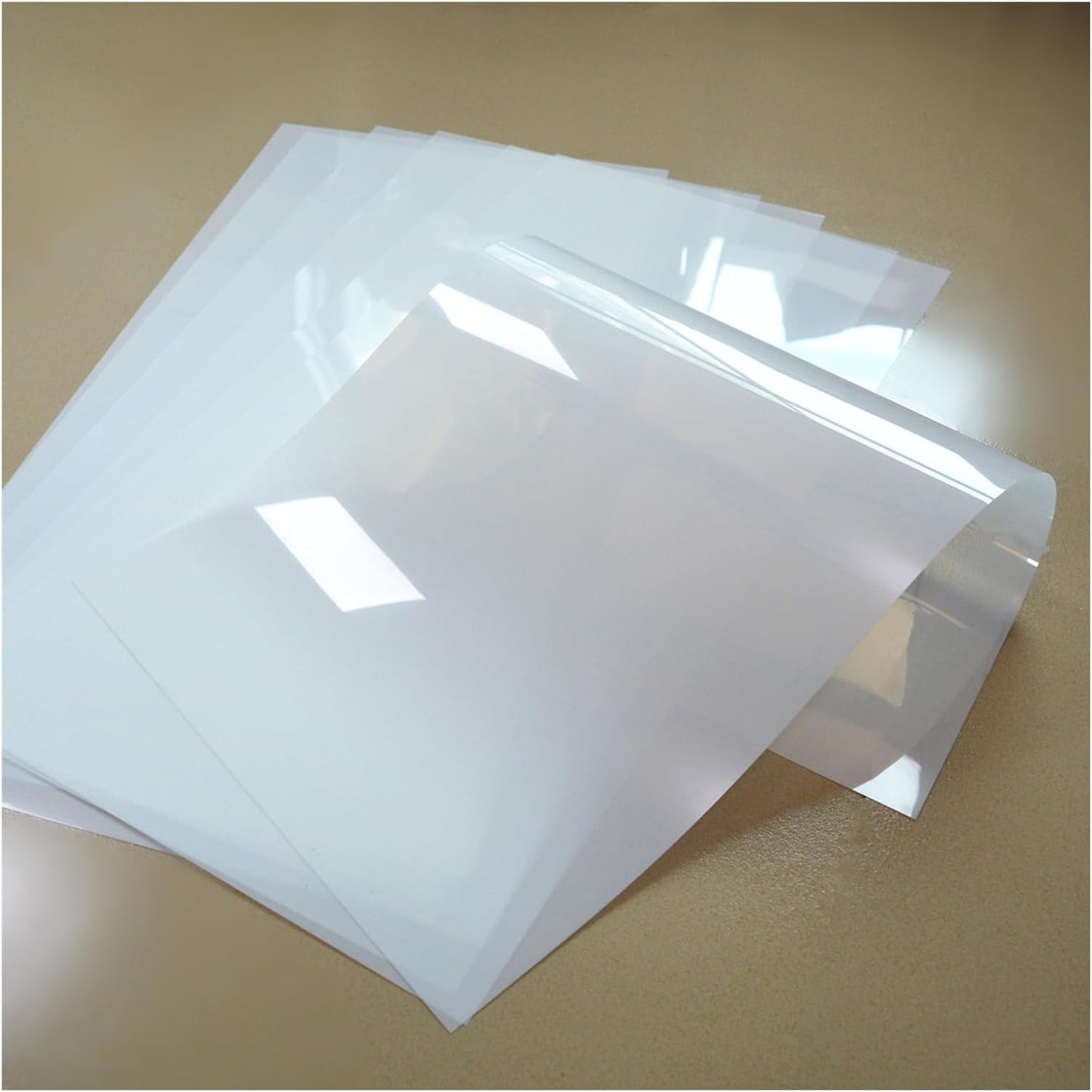 Mylar Blank Stencil Sheet for Stencil Cutting,Craft Translucent 12 x 24 inch 8 Sheets 10 mil Acetate Template Material (8 Sheets, 10mil)