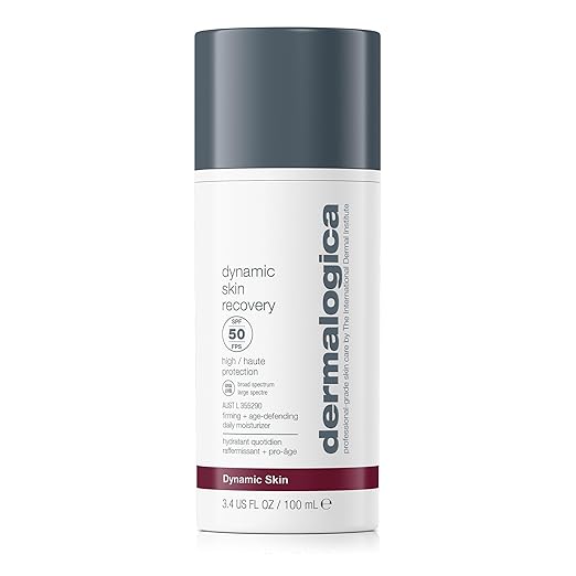 Dermalogica Dynamic Skin Recovery SPF50, Anti-Aging Face Sunscreen Moisturizer, Medium-Weight Non-Greasy Broad Spectrum