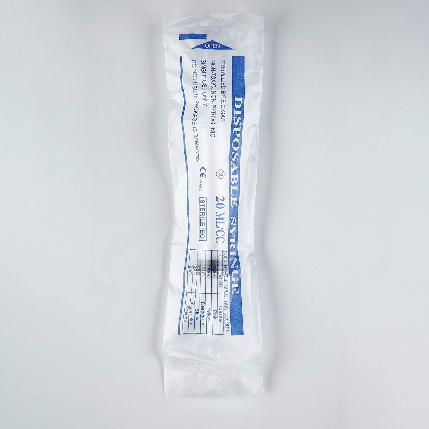 10 Pack Plastic Syringe Liquid Measuring Syringes Without Needle for Epoxy Resin, Craft, Scientific Labs, Feeding Pets Animals, Oil or Glue Applicator (20 ML)