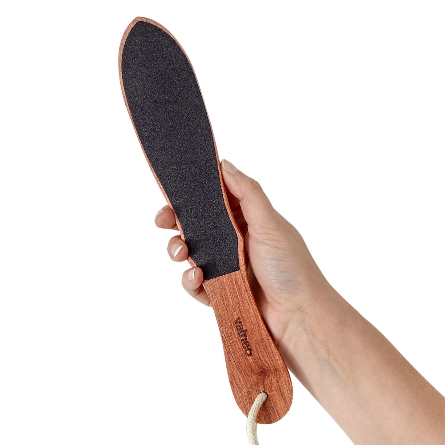 VALNEO Foot Files for Hard Skin Natural Wood - Perfect for Feet Hard Skin Remover, Foot Scrubber, Dry Feet