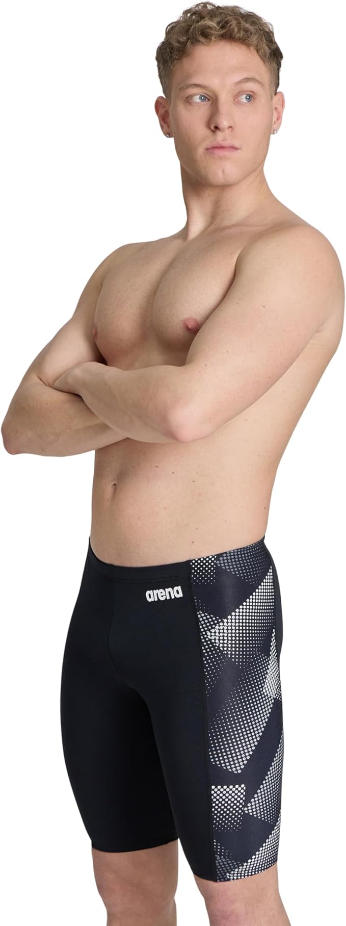 Arena Boys Arena Performance Boys' Halftone Swim Jammer Athletic Swimwear Professional Swimsuit