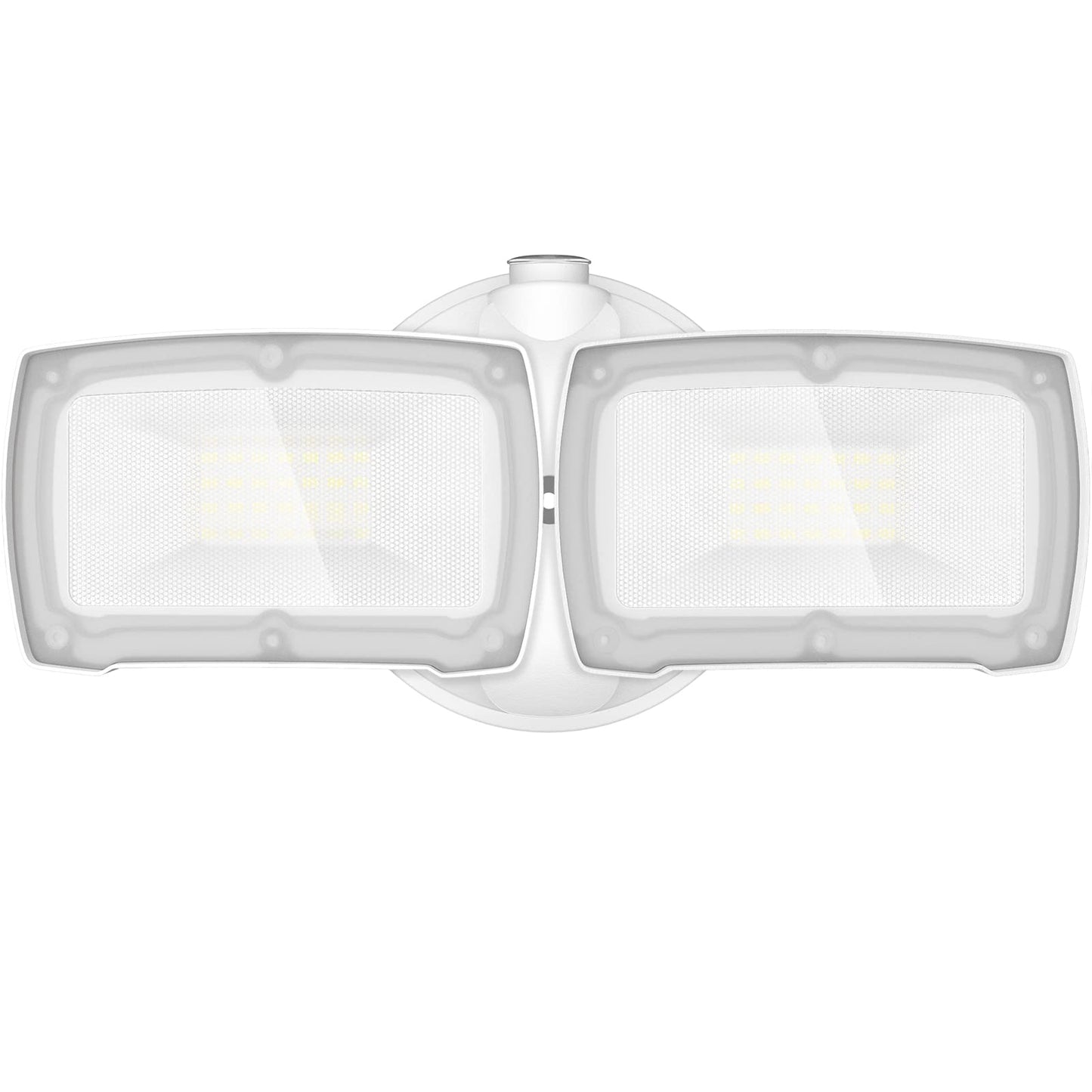 Lepower 3000Lm Dusk To Dawn Led Security Light, 28W, Ip65 Waterproof, 5500K White, 2 Adjustable Heads, Model Yy01B-Wh, White