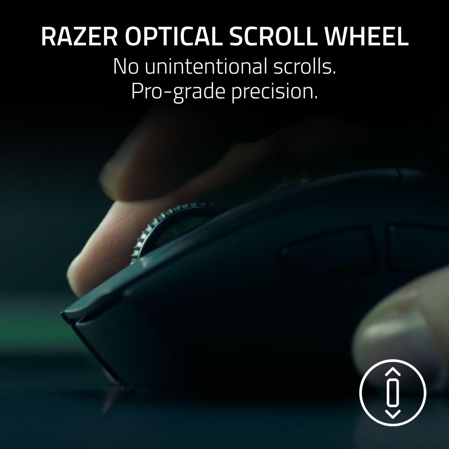 Razer Deathadder V4 Pro Wireless Gaming Mouse: 56G Lightweight - Hyperspeed Wireless Gen-2 - Optical Scroll Wheel - Optical Swit