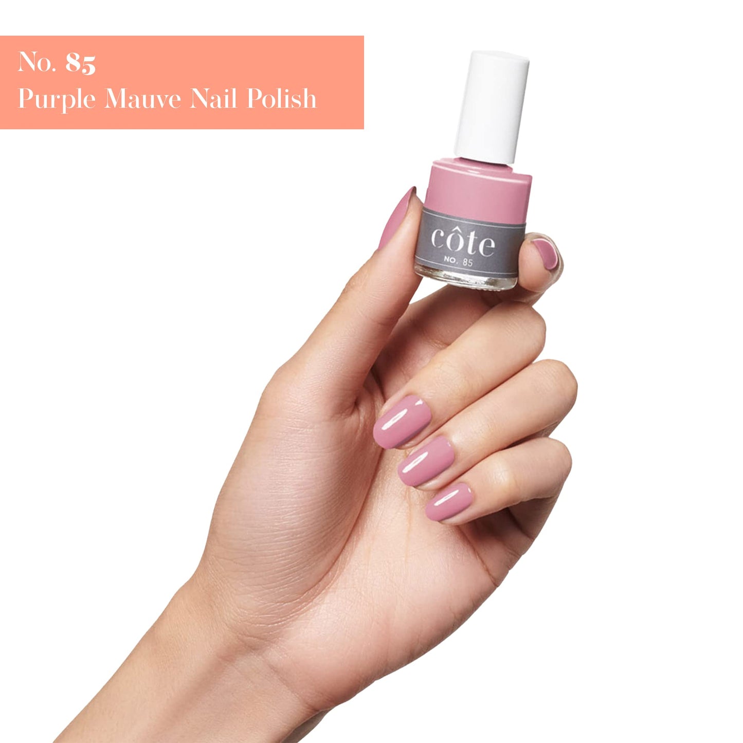 Cote Shop Cte Nail Polish - Quick Dry Nail Polish - Vegan Nail Polish - 0.4 Fluid Oz Regular Nail Polish - Cruelty Free - Non To