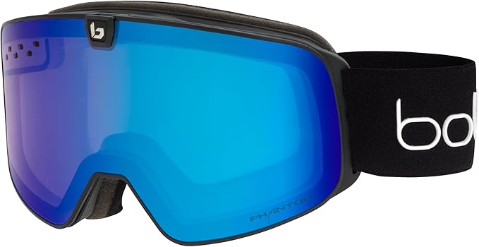 bollé Nevada Neo Cylindrical Magnetic Snow Goggle, Round, Men and Women, UV Protection