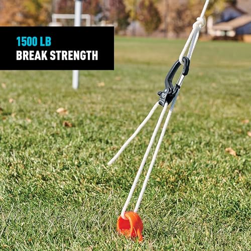 Nite Ize CamJam SlideLock Rope Tightener - Features Pull-to-Tighten Lock & Quick-Release Lever - 500 lb Working Load Limit...