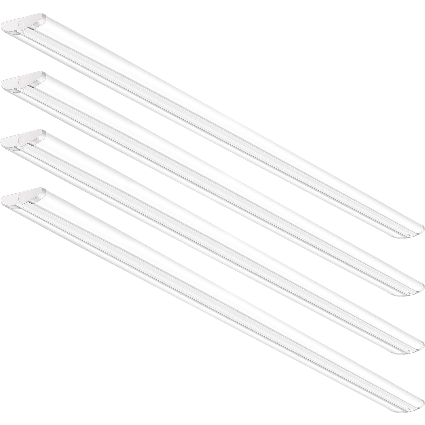 ANTLUX 8FT LED Shop Light, 110W, 12500LM, 5000K, Aluminum, Commercial Grade, 4 Pack