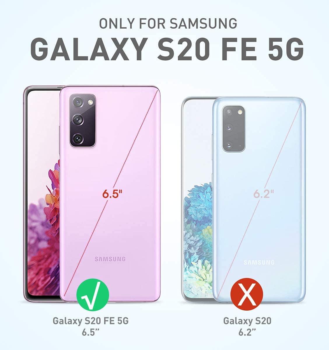Supcase For Samsung Galaxy S20 Fe 5G Case With Screen Protector (Unicorn Beetle Pro), [Built-In Stand & Belt-Clip] Heavy Duty Fu