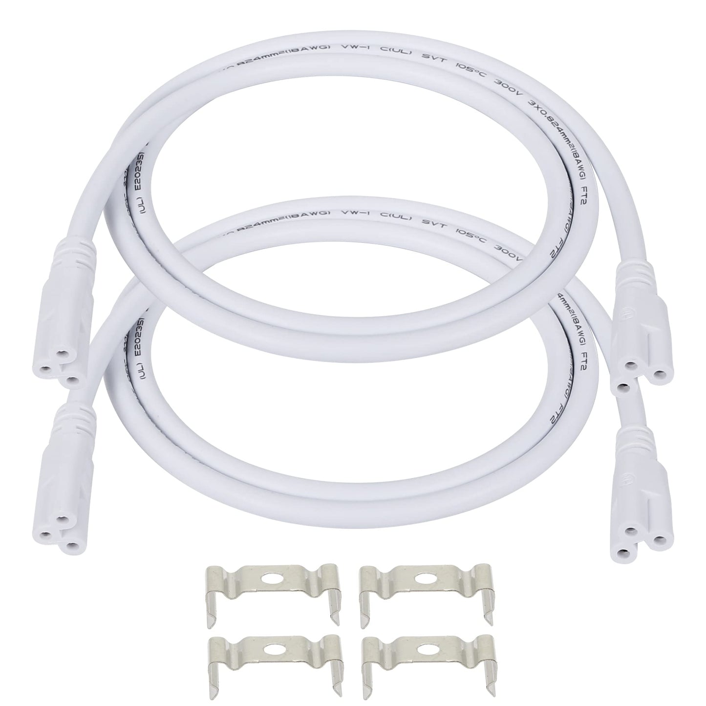 SinLoon LED Connecting Wire for Ceiling Lights, 3.3FT, 2-Pack, Model 2ade9f07-fd67-45a8-859c-93d5