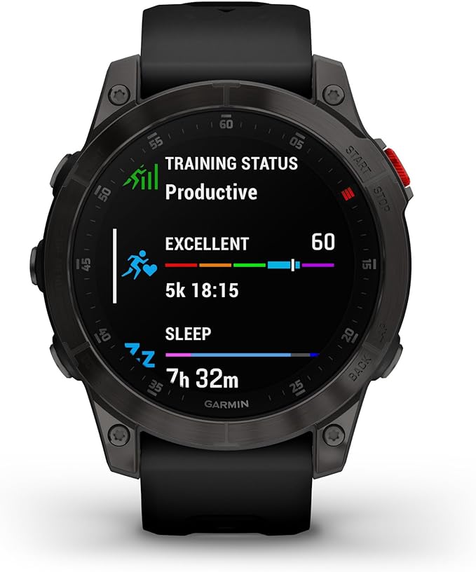 Garmin 010-02582-10 epix Gen 2, Premium Active smartwatch, Health and Wellness Features, Touchscreen AMOLED Display, Adven...