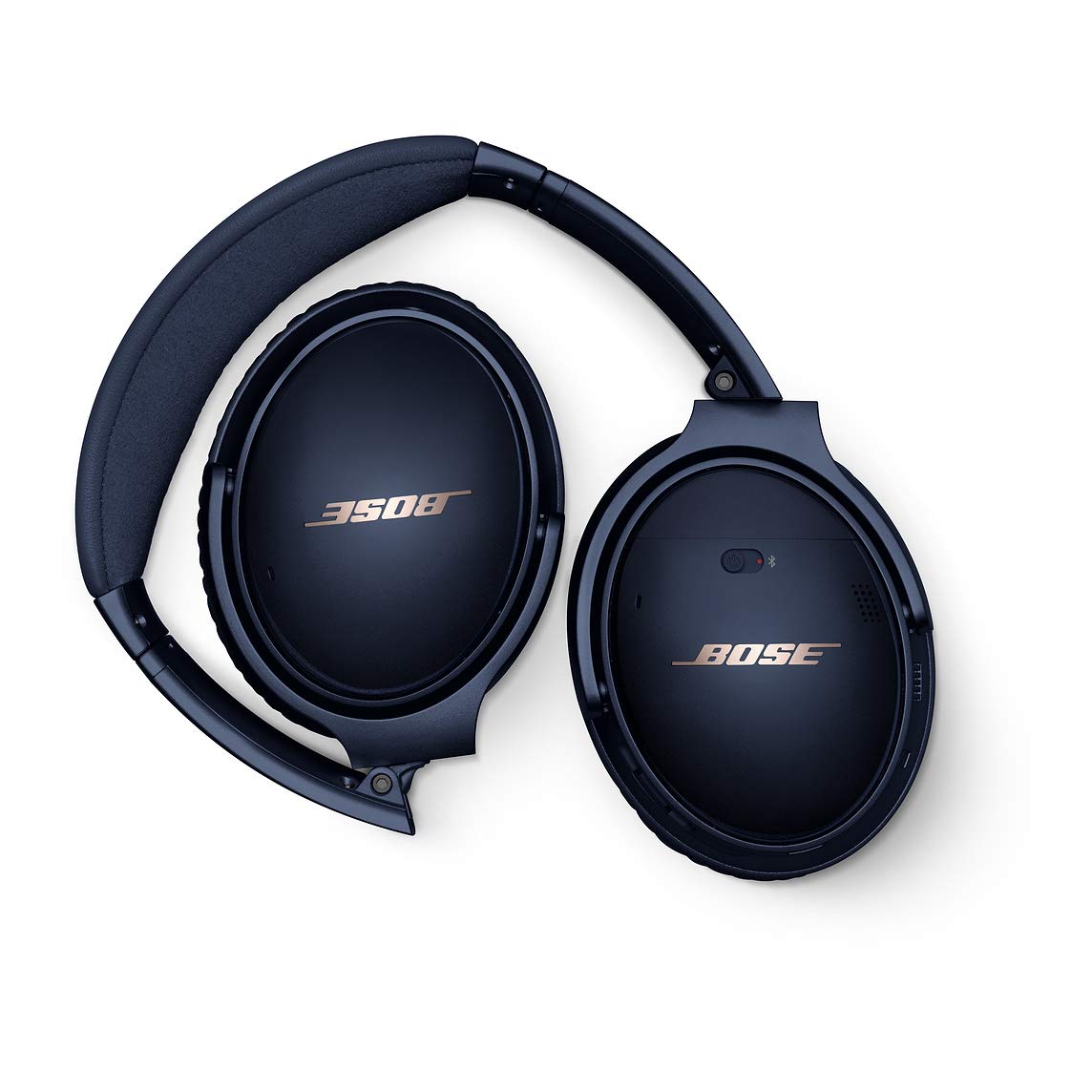Bose QuietComfort 35 (Series II) Wireless Headphones, Noise Cancelling, with Alexa voice control – Triple Midnight (Renewed)
