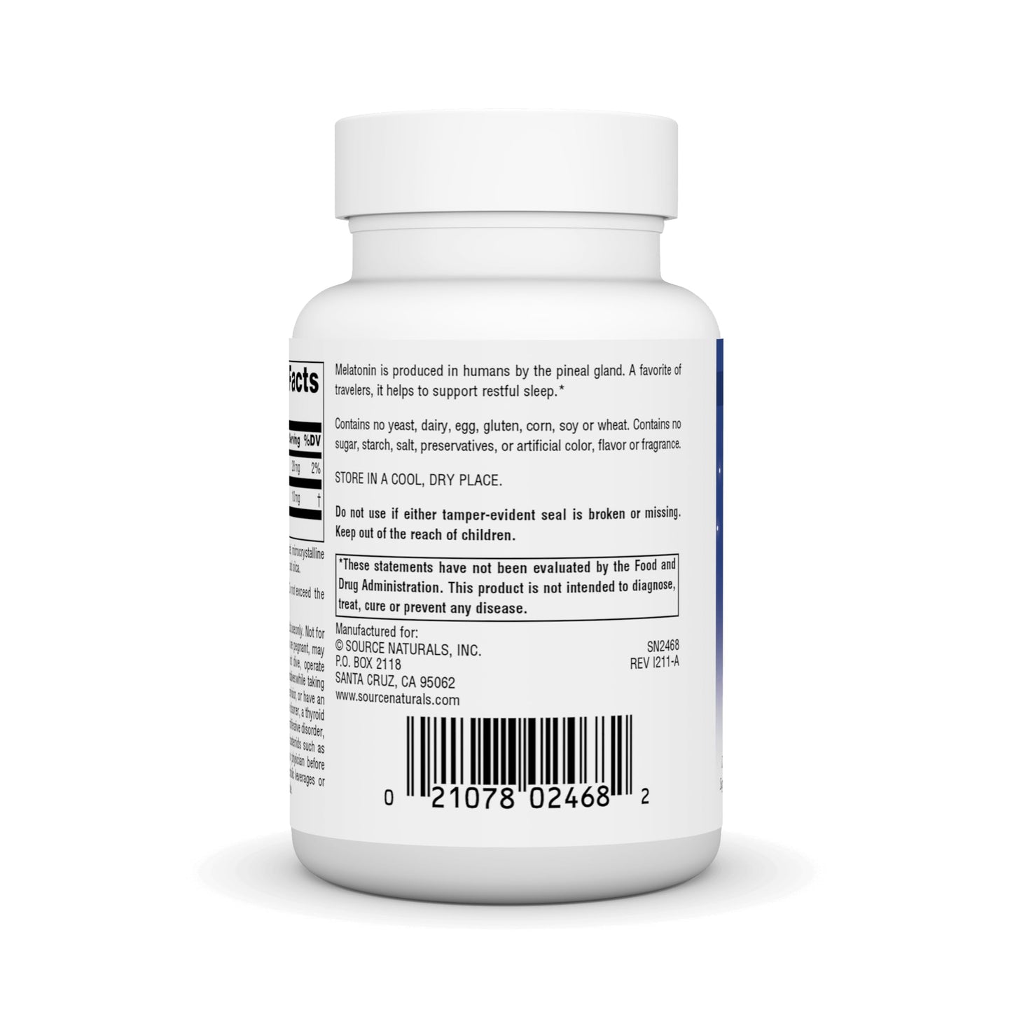 Source Naturals Sleep Science Melatonin* - 10 mg - 240 Tablets