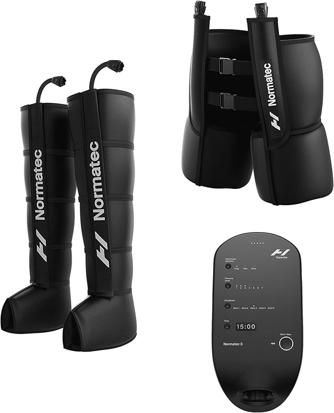 Hyperice Normatec 3 - Recovery System with Patented Dynamic Compression Massage Technology (Normatec 3 Lower Body (Standar...