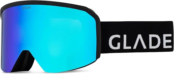 GLADE Mesa Ski Goggles – Anti-Fog, Interchangeable Lens System, 100% UVA/UVB Protection, Medium Fit, Designed in Colorado