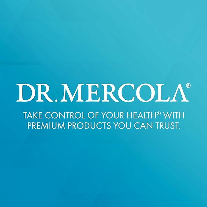 Dr. Mercola Silica Collagen Builder - Plant-Based Silica Supplement to Support Skin, Hair, Nail & Bone Health - Non-GMO, Gluten-Free & Soy-Free - 60 Capsules (60 Servings)