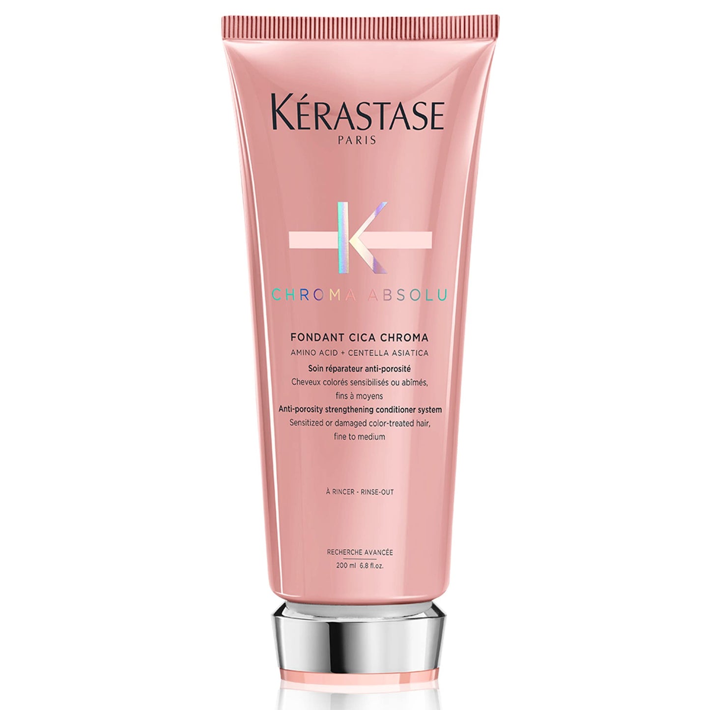 Kerastase Chroma Absolu Cica Chroma Strengthening Conditioner For Sensitive or Damaged Hair - Anti-Porosity, Improves Hair Healt