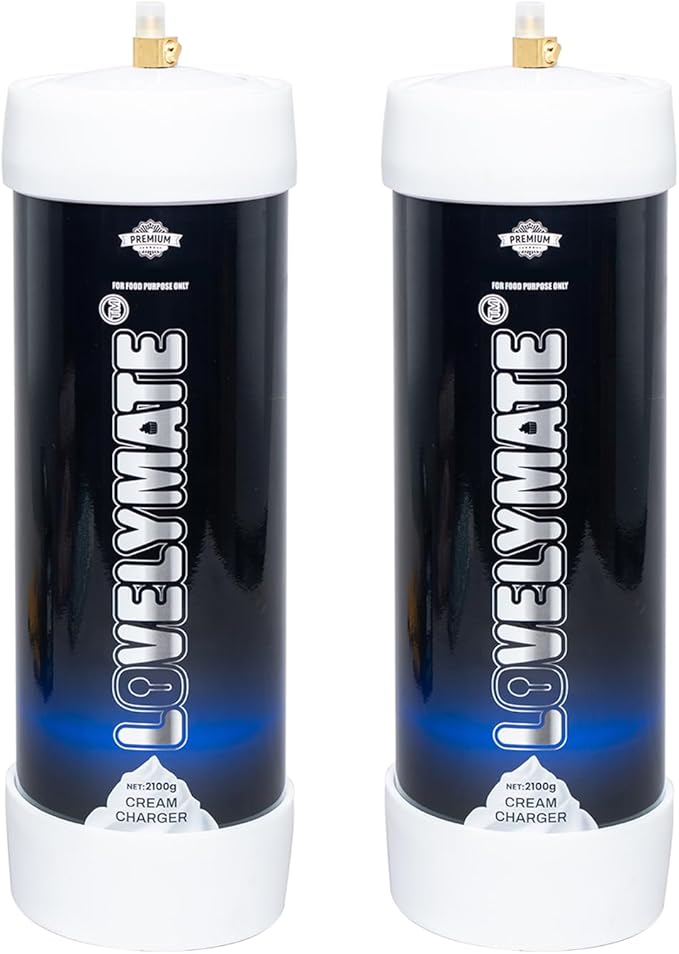 3.3L / 2000G Food-Grade Steel Cylinder – Leakproof, Kitchen-Safe, Stainless Steel Compatible Kitchen Tools (2, original)