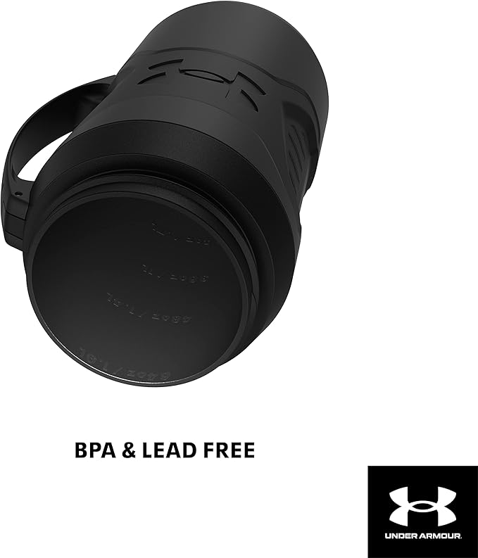Under Armour 32 oz Insulated Water Bottles - Sports Water Jug with Handle, Fence Hook, Leak Resistant for Baseball, Football & More, 32 oz Water Bottles (Pack of 4)