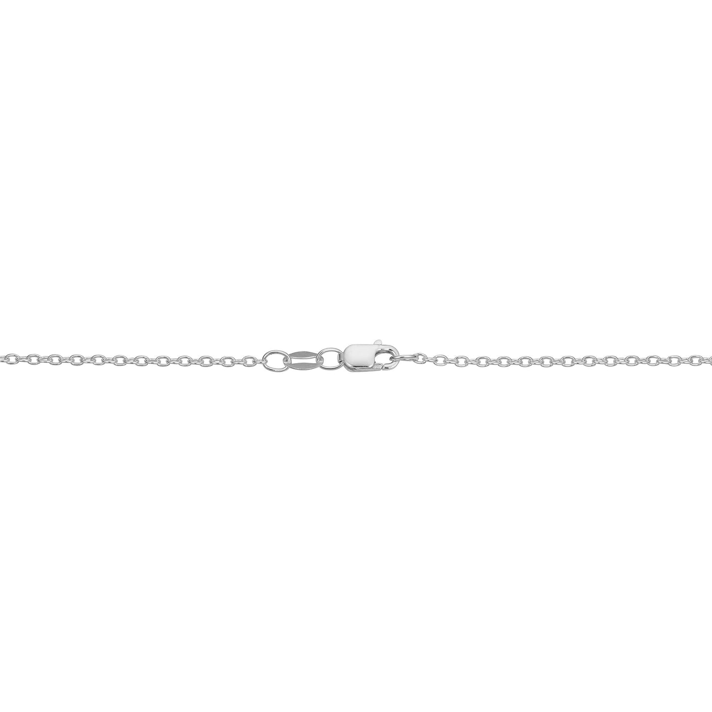 Kooljewelry Sterling Silver Round Cable Chain Necklace (1.6 mm, 24 inch)