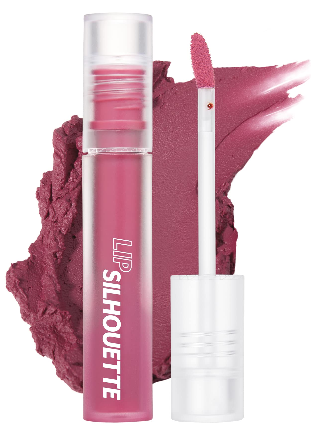 I'M MEME Matte Velvet Tint - Lip Silhouette 08 Granny Pink (Light Pink Shade) | Vivid Color, Long Lasting, Moisturizing & Hydrat