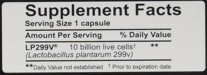 GoodBelly Probiotic Capsules for Digestive Health | Vegan Probiotic Supplement with 10 Billion Live Cultures | Probiotics for Women & Men | 30 Capsules