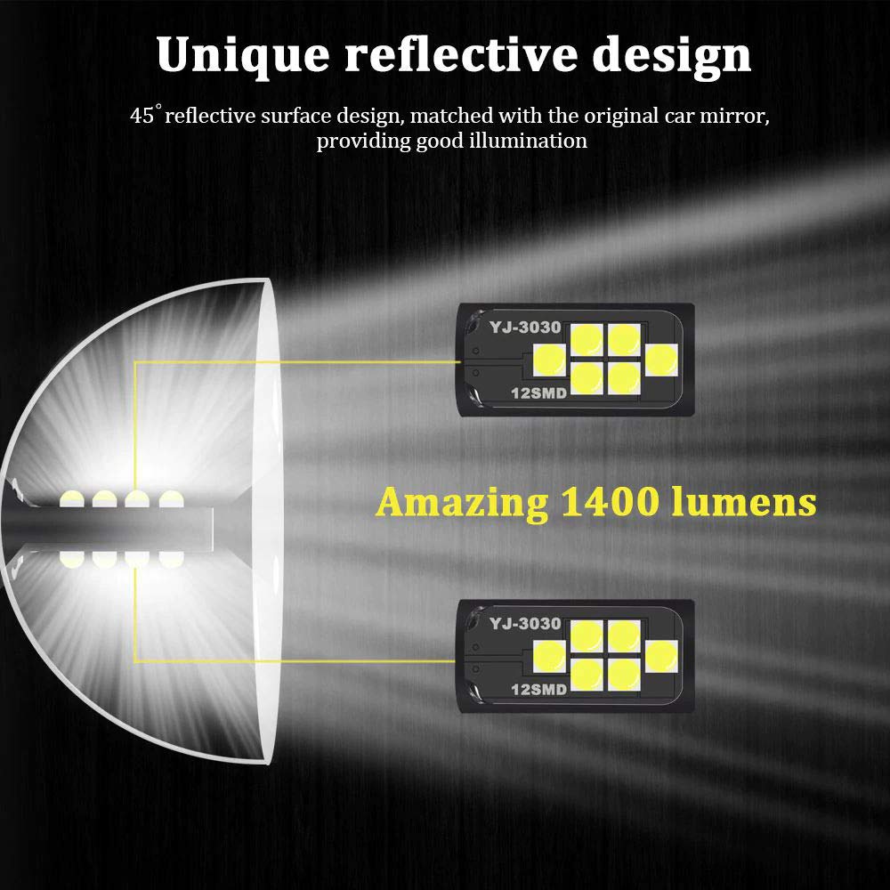 Socal-Led Lighting 1156 Ba15S Amber Yellow Led Turn Signal Bulb Advanced 3030 Smd Bright Colorful Drl Brake Lamp Parking Tail Light  Pack Of 2