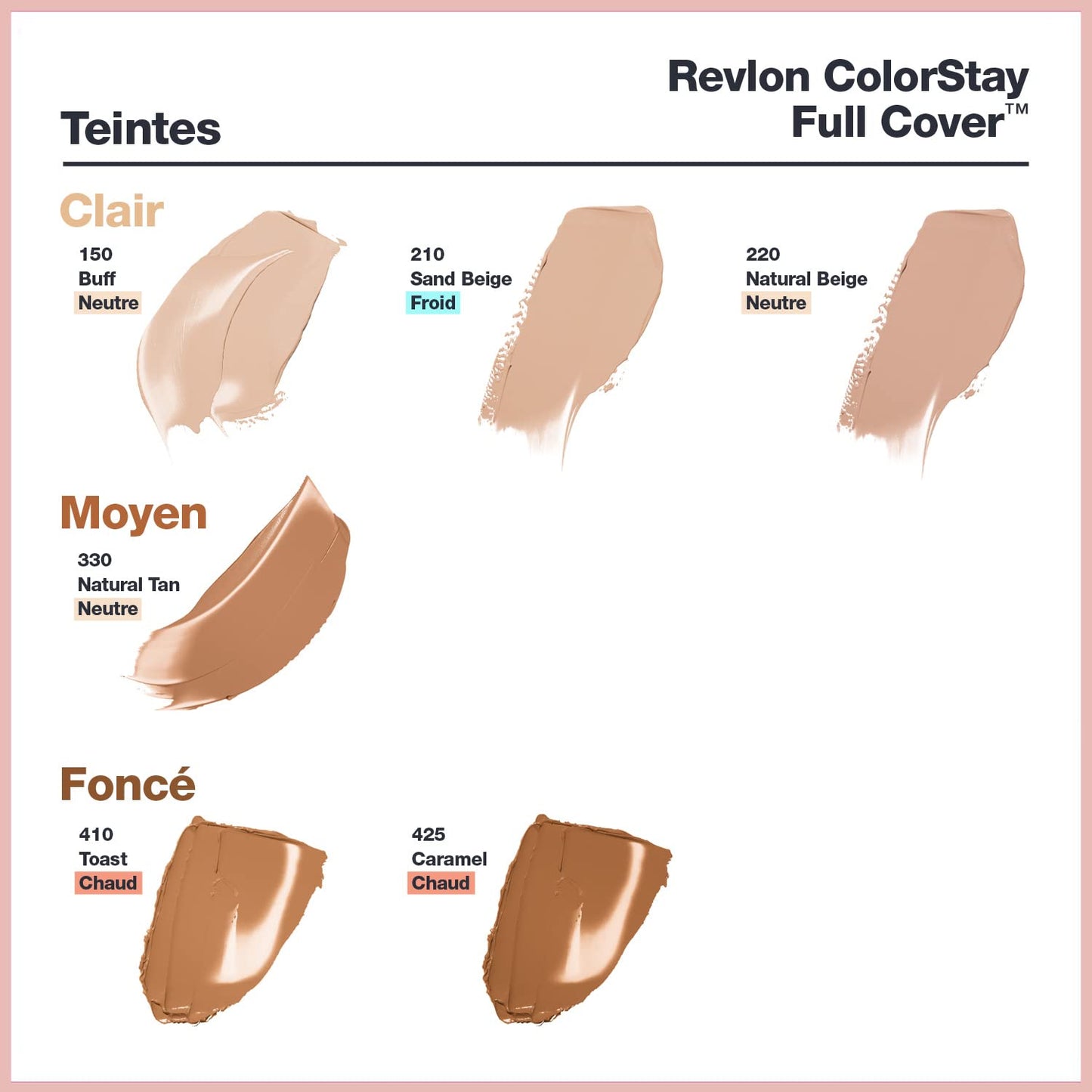 Revlon Colorstay Full Cover Matte Foundation - 220 Natural Beige