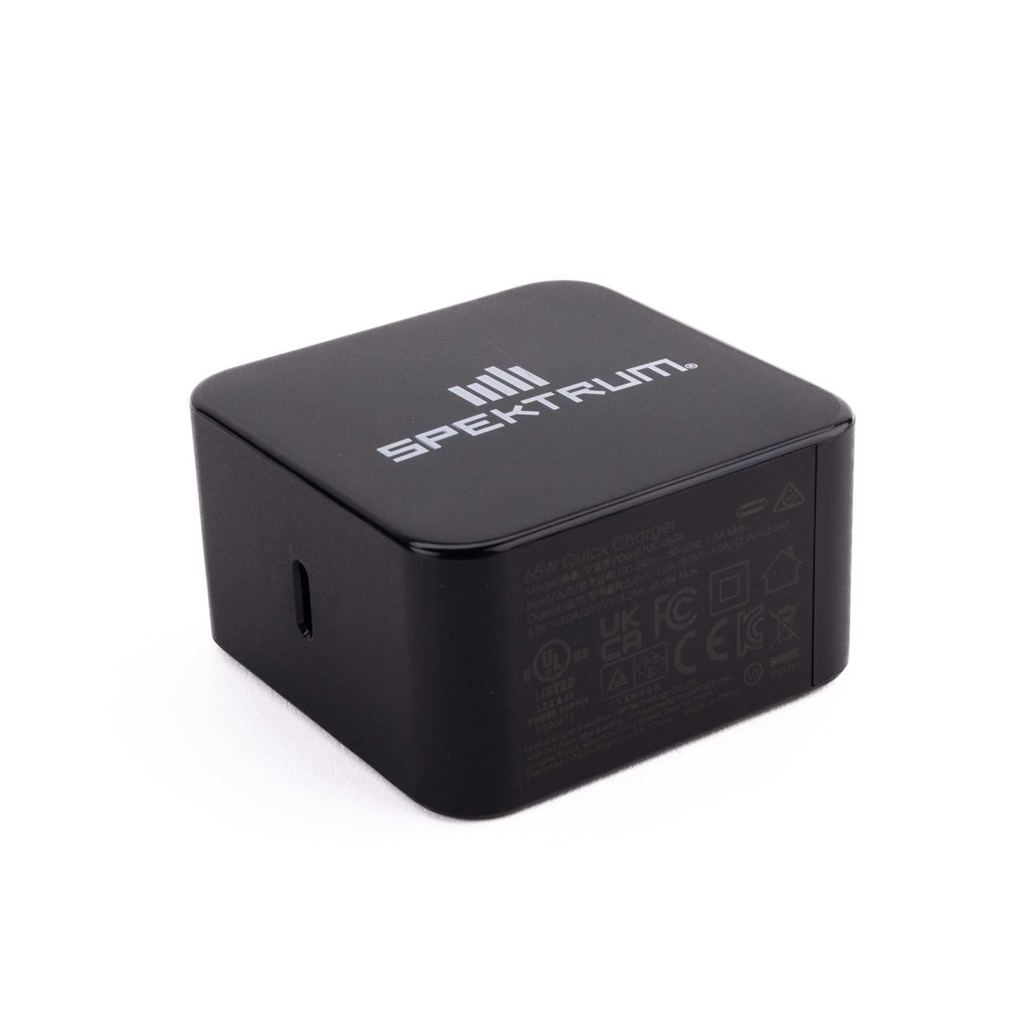 Spektrum Accessories 65W Usb-C Gan Power Supply, Spmx-1027
