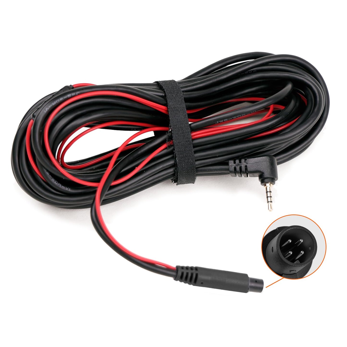 Wolfbox 50 Feet Rear Camera Longer Replacement Cable For I17 / I07 / G840S / G840H / G900 / G930 / G850 / G850Pro / G900Pro Vers