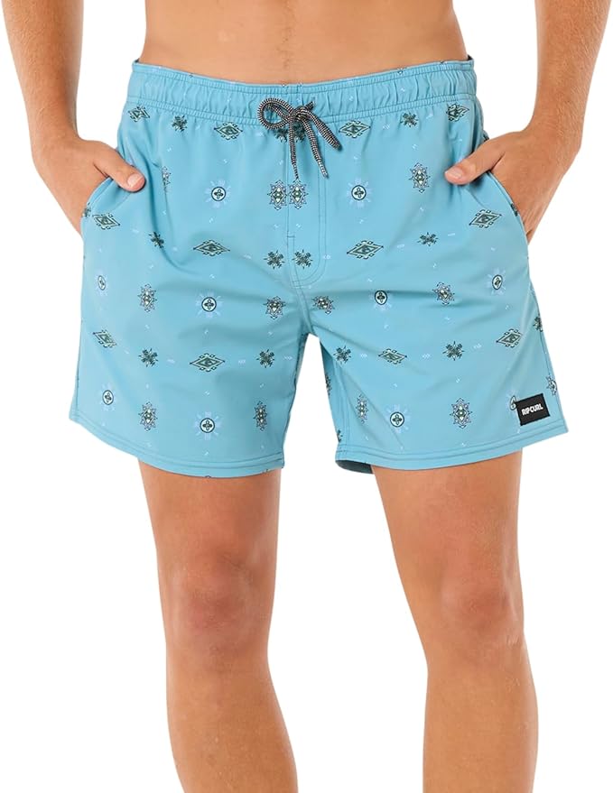 Rip Curl Mens 16" Fun Times Volley Boardshorts, Swim Trunk with Pockets