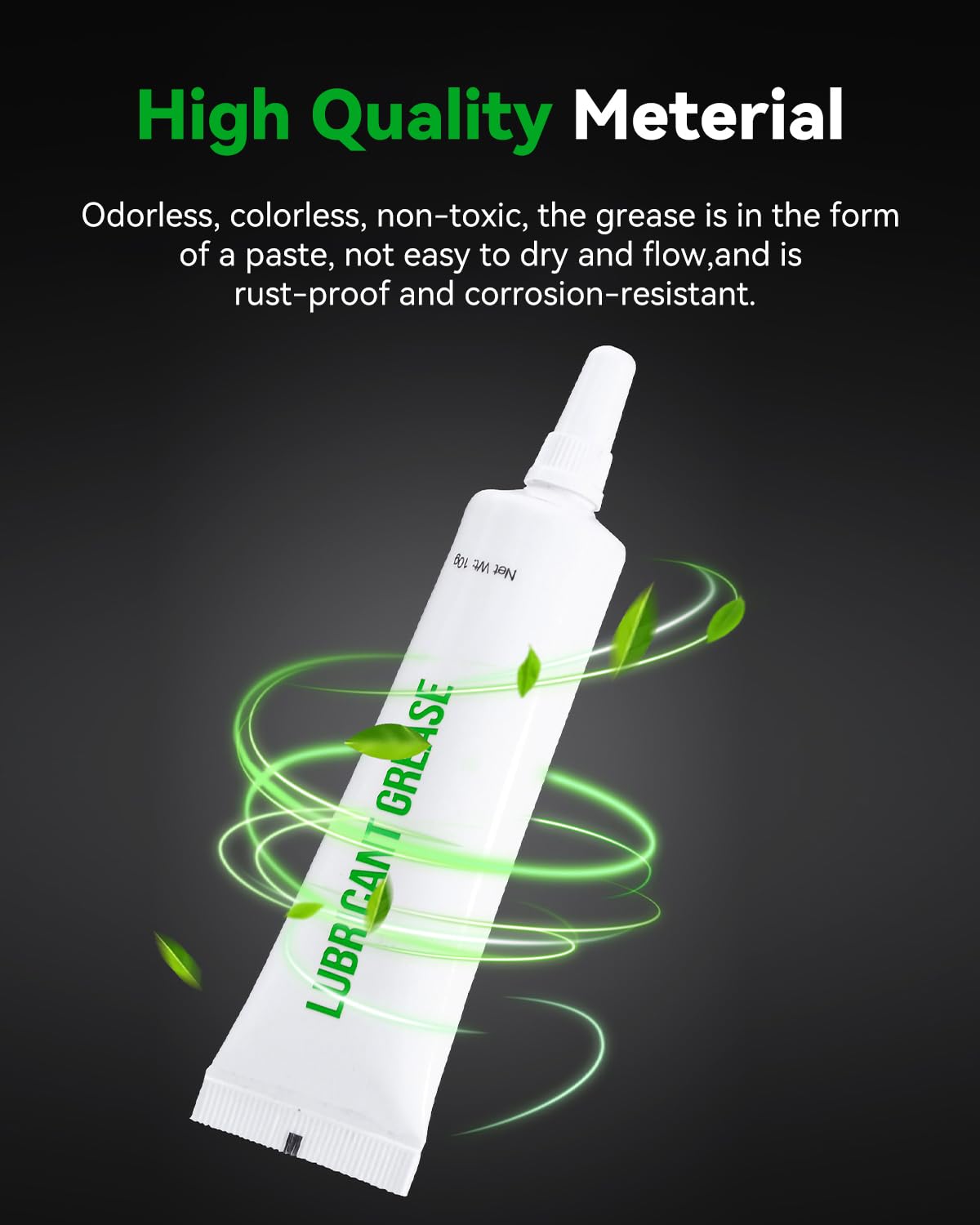 Creality Official Lubricant Grease, 3D Printer Gear Grease, Reduce Noise Enhanced Lubrication for All 3D Printers, Lead Screw, Guide Rails, Linear Rods, 3D Printers Parts, 2 Pack