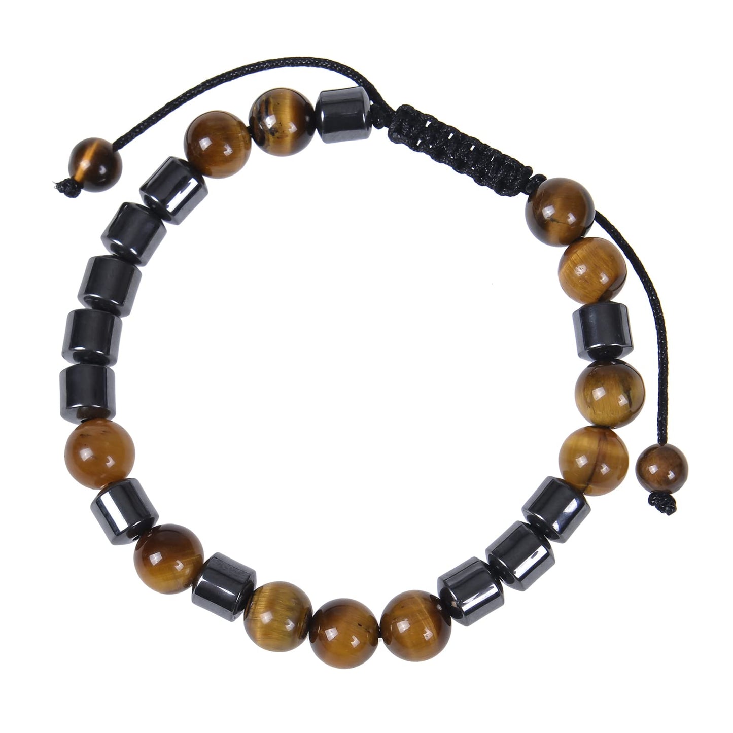 GelConnie Mens Beaded Bracelets Anxiety Relief Bracelet 8mm Natural Stone Healing Bracelet Stress Relief Yoga Beads Anxiety Brac