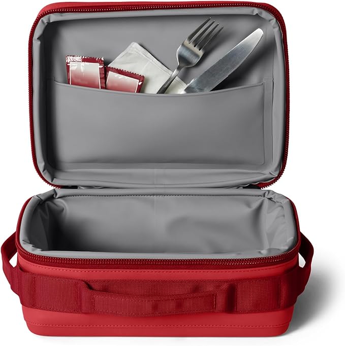 YETI Daytrip 5L Insulated Soft Cooler Lunch Box, Rescue Red