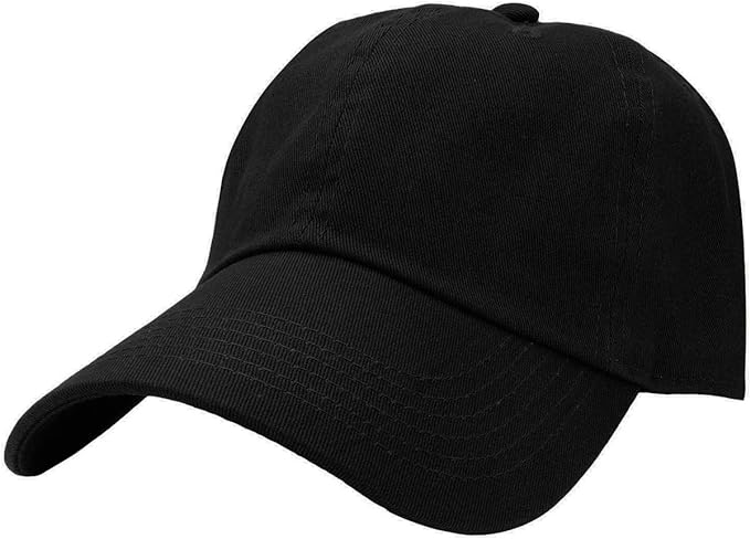 Falari Classic Baseball Cap Dad Hat 100% Cotton Soft Adjustable Size