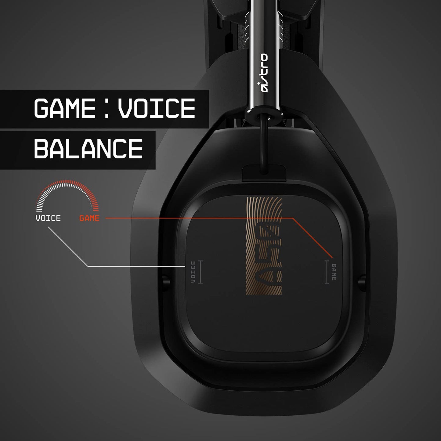 Astro Gaming A50 Wireless Headset + Base Station Gen 4 - Compatible With Xbox Series X|S, Xbox One, Pc, Mac - Black/Gold