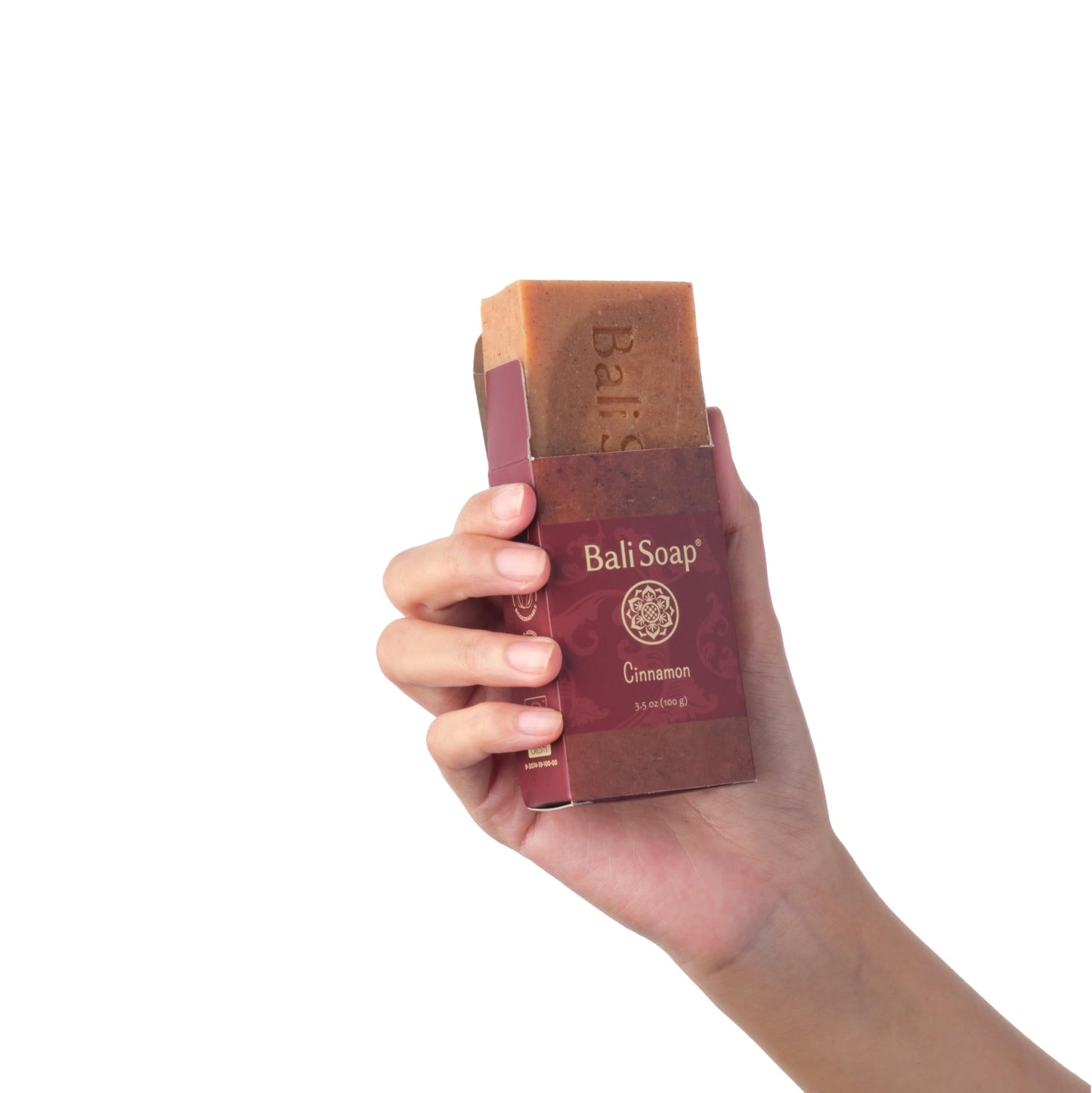 Bali Soap Orange Collection - 6pc Variety Pack Natural Cold Process Bars - Exfoliating Cleanser for Face, Hand, Body - Plant-Bas