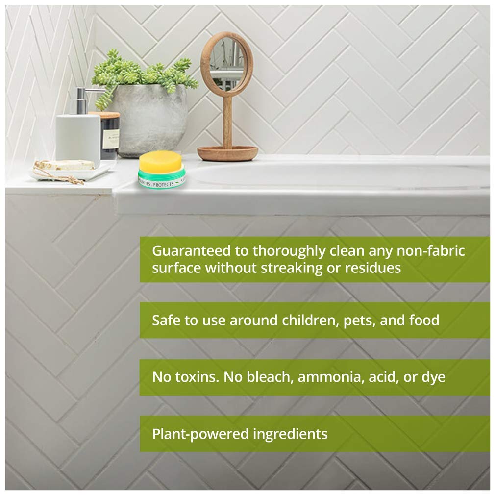 Earth Brite Clay Bar All Purpose Cleaner – Multi Surface Cleaner for Kitchens, Showers, and Hard Surfaces – 100% Natural Cleaning Product