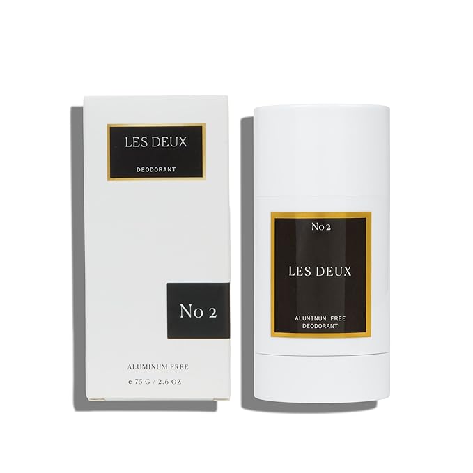 Natural Deodorant Stick - Unisex, Aluminum Free, Baking Soda Free, All Day Protection (No 2 - Amber, Saffron, Sandalwood). Free From Parabens, Sulfates & Phthalates