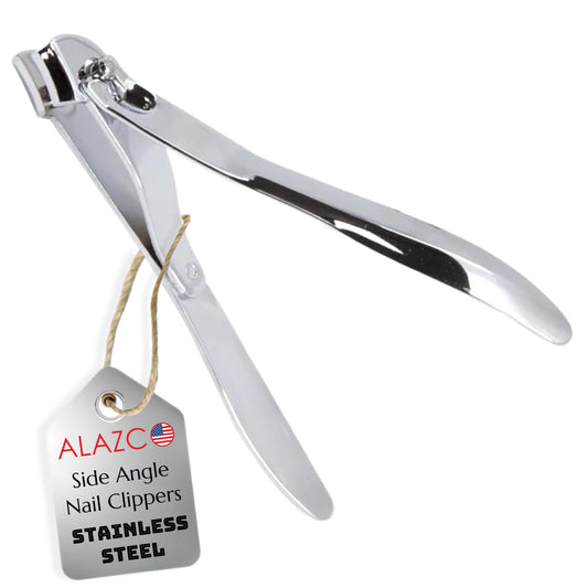 1 Side Angle Stainless Steel Fingernail or Toenail Side Nail Clipper Cutter