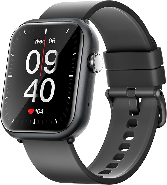 HOMOGO Smart Watches for Men Women, 1000mAh Battery Life Smart Watch for Android and iPhone Compatible, Fitness Tracker wi...