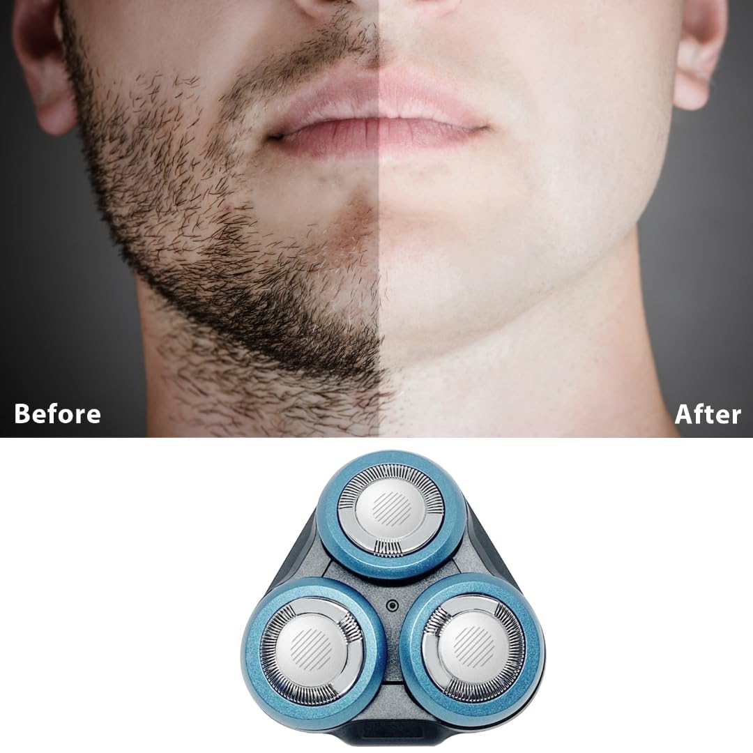 S6000 Replacement Complete Head Assembly for Phi Lips norelc Mens Cordless Wet Dry Electric Shaver SH50 5000 6000 S6011 S6015 S6840 S6550 S6580