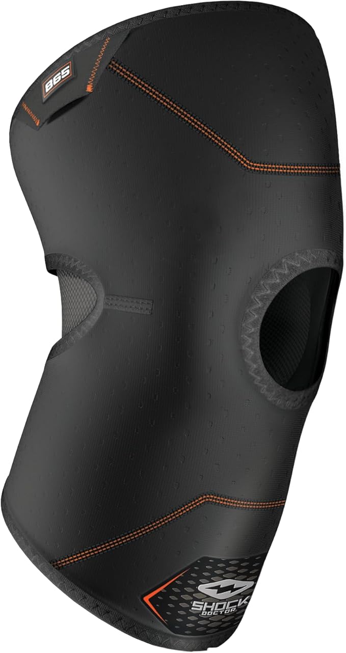 Shock Doctor Knee Brace Compression Sleeve Support (1 Unit). Helps Pain / Healing from Arthritis, Bursitis, Tendonitis, Me...