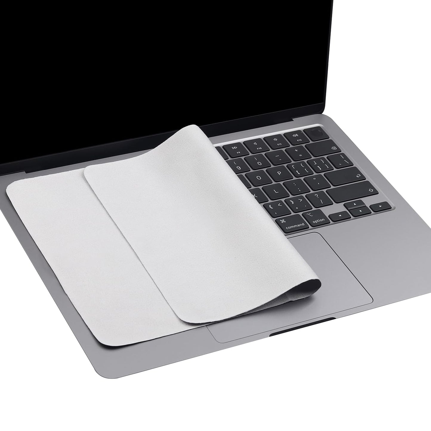 2 Pack Microfiber Liner Cleaning Cloth With Screen Keyboard Imprint Protection For Macbook Pro/Air 13 14 2018-2025, Keyboard Pro