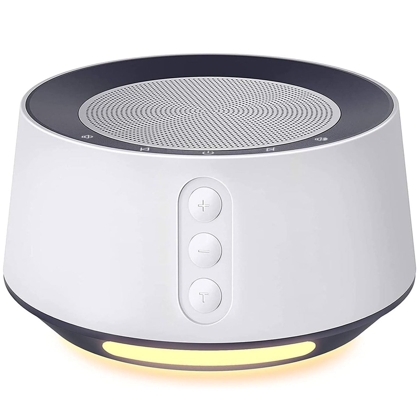 FITNIV White Noise Sound Machine, Adjustable Baby Night Light for Sleeping,14 High Fidelity Sleep Machine Soundtracks,Timer and Memory Feature (White with Power Adapter)