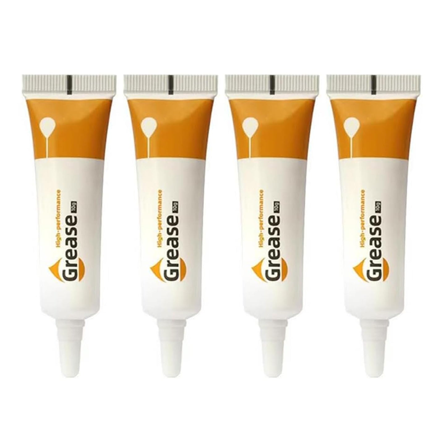 4-Pack 3D Printer Parts Lubricant Optical Axis Grease Gear Grease Guide Grease for Bambu Lab X1 X1C P1P P1S A1 Mini/Kobra 2 Series/Neptune 4/Ender 3 V3 KE/Ender 3 V3/CR10-SE