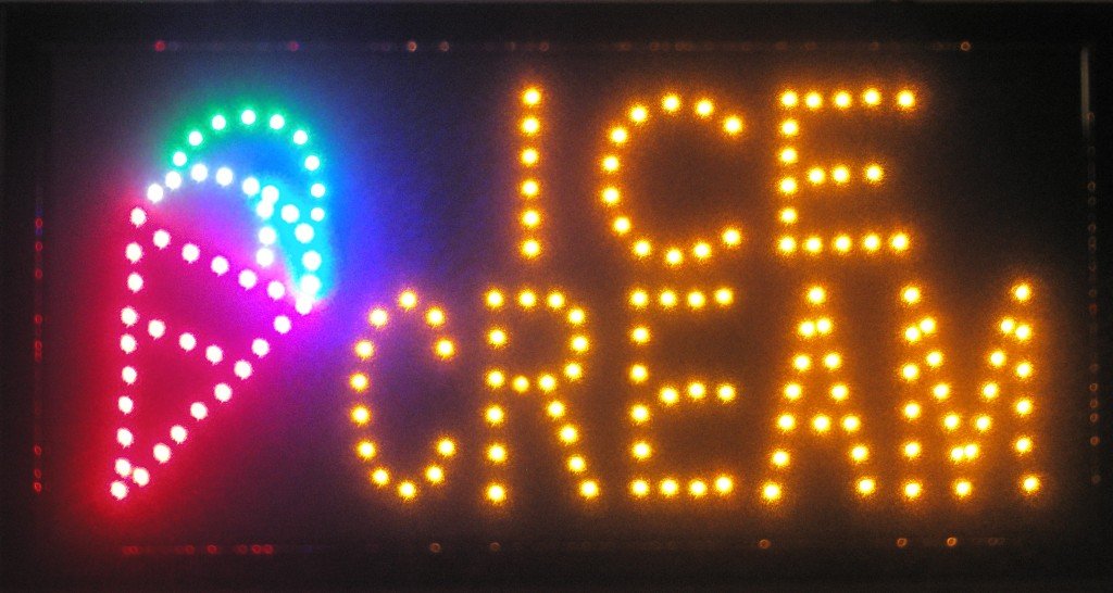 E-ONSALE LED Neon Light Open Sign with Animation, Model 43219-59146, RGB Color