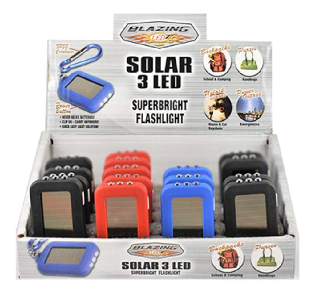 Flashlite Solar 3Led (Pack Of 24)