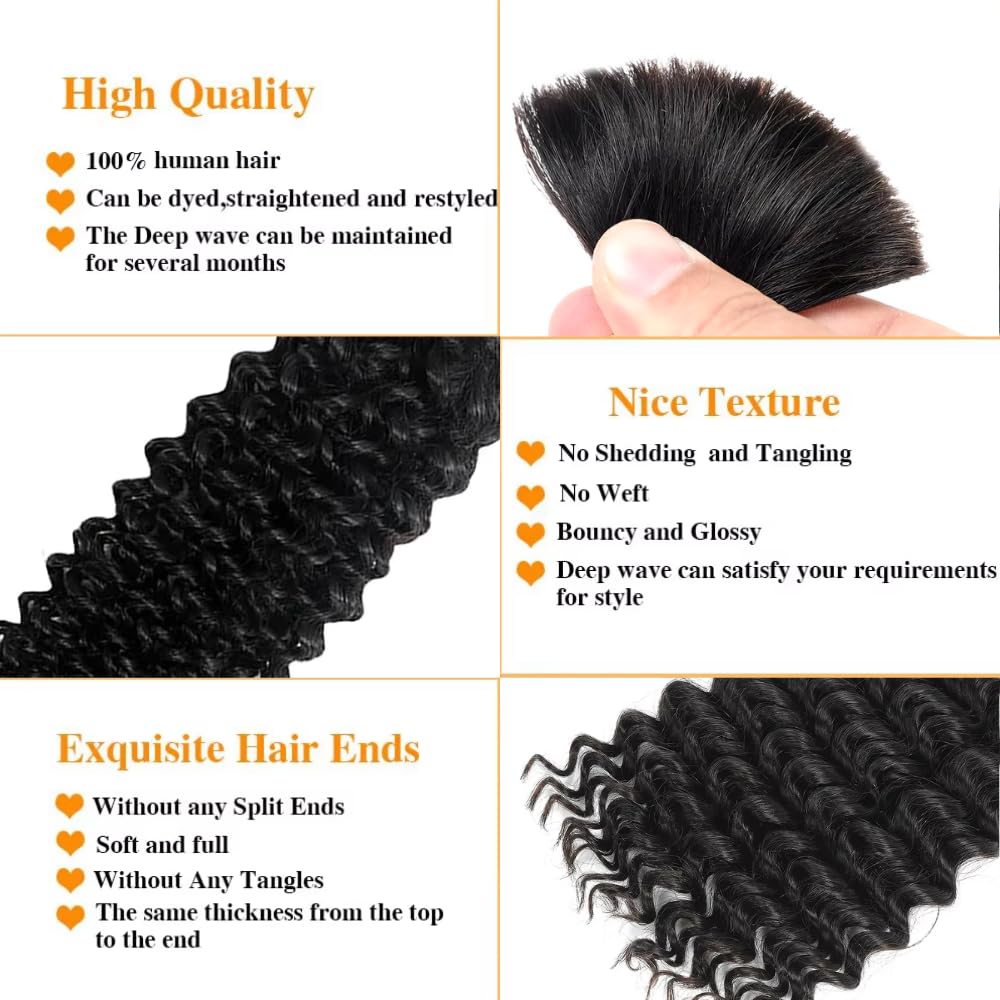Human Braiding Hair Curly Human Hair Bulk for Braiding No Weft 100% Brazilian Virgin Human Hair Extensions 22 Inch Brazilian Vir