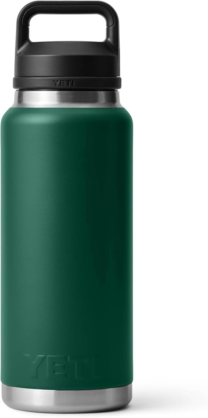 YETI Rambler 36 oz Bottle, Vacuum Insulated, Leakproof, Stainless Steel with Chug Cap