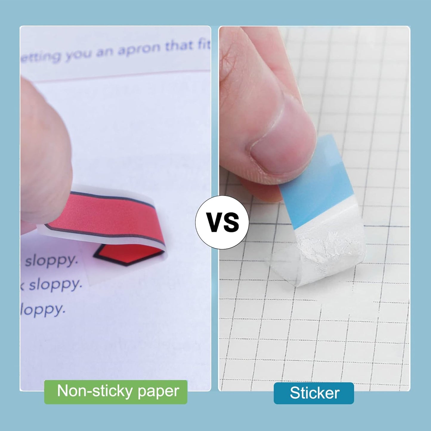 Golcellia 3 X 300 Tablets, Transparent Sticky Notes, Page Markers, Book Tabs, Sticky Note Tabs, Sticky Tabs, Page Tabs, Label Stickers, Arrow Flags, Pop-up Page Flags